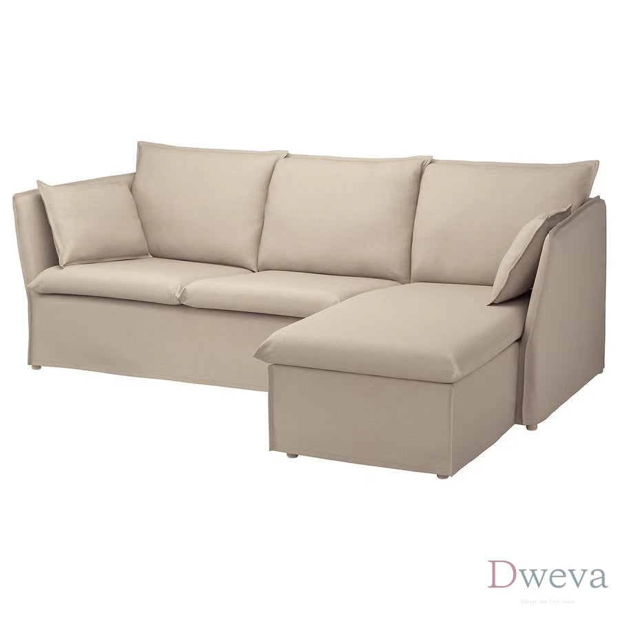 IKEA BACKSALEN Sofa with chaise Review (2026) – Dweva