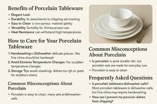 Porcelain tableware image