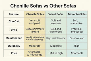 Chenille Sofas image