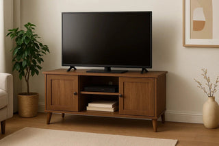 tv cabinet with doors image
