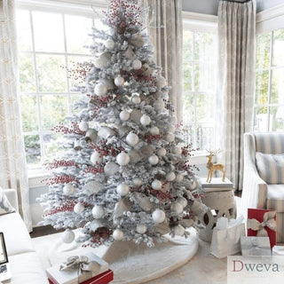 Flocked Christmas Tree