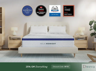 Helix Midnight Luxe – Best Zoned-Relief Mattress for Shoulder Pain