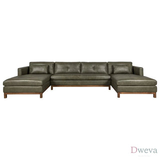 Chateau d'Ax Colonna 3-Piece Leather Sectional Sofa Review (2026)
