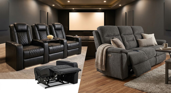 Reclining Sofa vs Home Theater Seating