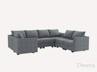 HONBAY 7-Piece Polyester Modular Sofa Review (2026)