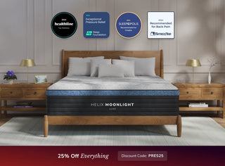 Helix Moonlight Luxe Mattress Reviews (2026)