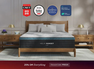 Helix Sunset Luxe Mattress Reviews (2026)