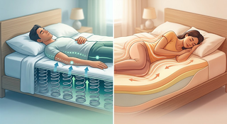 Innerspring vs Memory Foam Mattress