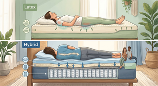 Latex vs Hybrid Mattress