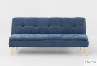 Living Spaces Bailey Blue Convertible Futon Sofa Review (2026)