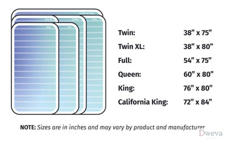 Mattress Sizes and Dimensions