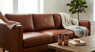 How to Clean a Leather Sofa?