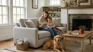 What Is a Farmhouse Sofa?