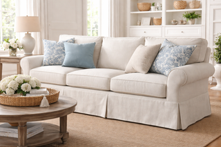 What Is a Skirted Sofa?