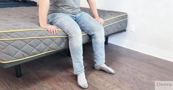 How-We-Test-Edge-Support-on-Mattress Dweva