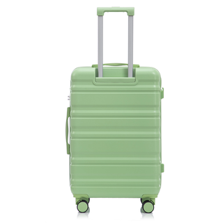HIFINE TOURIST 20"/24"/28" 3 pcs/set in ABS Spinner Wheel Luggage, Carry on Suitcase, Matching Color, TSA Combination Lock (Green) Dweva