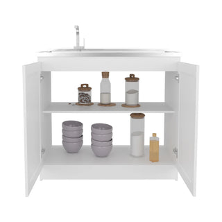 Montello Utility Sink, Kitchen,White Dweva