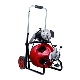 KT-9002H DrainMaster Pro 50FT x 3/8 Inch Sewer Snake Electric Auger Dweva