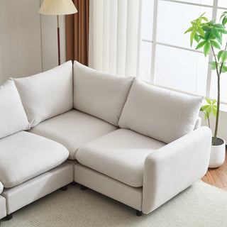 L Shaped Modular Free Combination Sectional Sofa Dweva