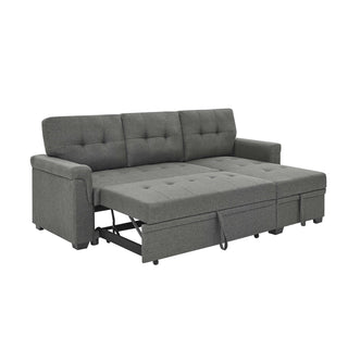 86'' Upholstered Pull-Out Sofa Bed Dweva