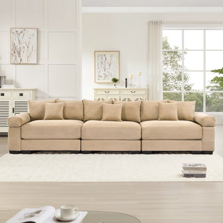 Velora Cloud Modular Sofa - Camel