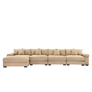 Velora Cloud Modular Sofa - Camel