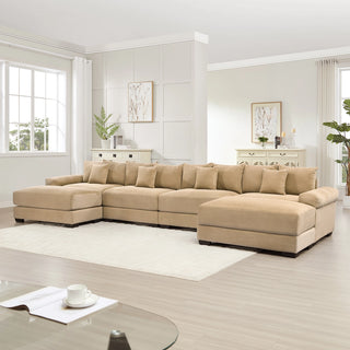 Velora Cloud Modular Sofa - Camel