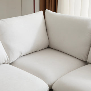 L Shaped Modular Free Combination Sectional Sofa Dweva