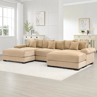 Velora Cloud Modular Sofa - Camel