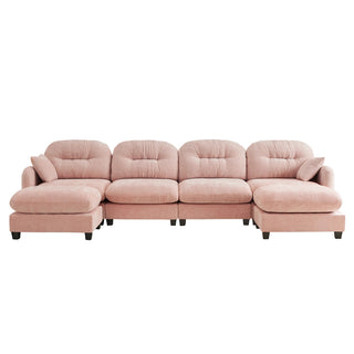 Mira King With Double Ottoman Dweva