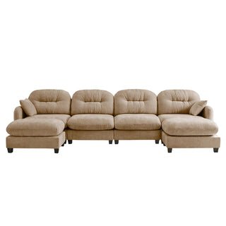 Mira King With Double Ottoman Dweva