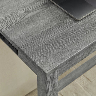 59 Inch Bar Table, Dining Table, Sofa Table with Power Outlet, 3 Upholstered Stools, 4 Piece Bar Table and Chair Set for Living Room, Dining Room, Kitchen Dweva