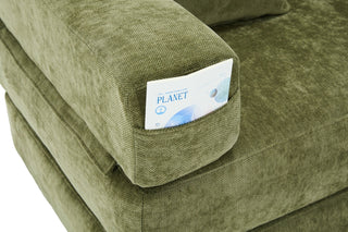 UNITED WE WIN Folding Sofa Bed with Pillows - Convertible Chair Floor Couch & Sleeping Mattress - Foldable Memory Foam Sleeper for Living Room/Dorm/Guest Room/Home Office/Apartment/Upstairs Loft Dweva