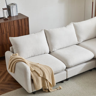L Shaped Modular Free Combination Sectional Sofa Dweva