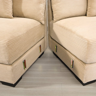Velora Cloud Modular Sofa - Camel