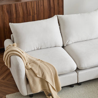 L Shaped Modular Free Combination Sectional Sofa Dweva