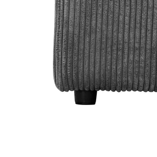 Haven 7-Piece Corduroy Modular Sectional Sofa Set Dweva