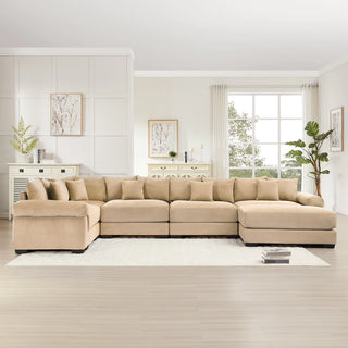 Velora Cloud Modular Sofa - Camel