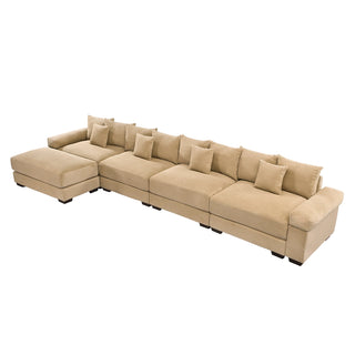 Velora Cloud Modular Sofa - Camel