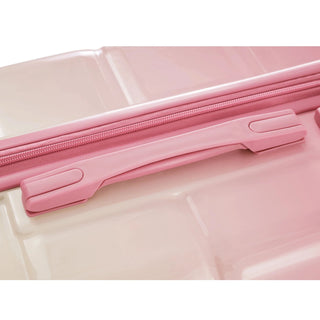 Luggage Set of 3, 20-inch with USB Port, Airline Certified Carry-on Luggage , ABS+PC Hard Shell Luggage with Spinner Wheels,pink Dweva