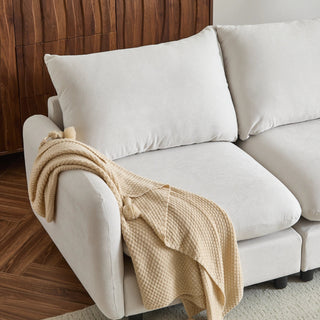 L Shaped Modular Free Combination Sectional Sofa Dweva