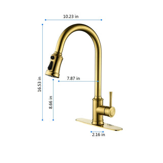 Touch Kitchen Faucet with Pull Down Sprayer Dweva