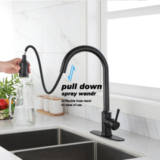 Touch Kitchen Faucet with Pull Down Sprayer Dweva