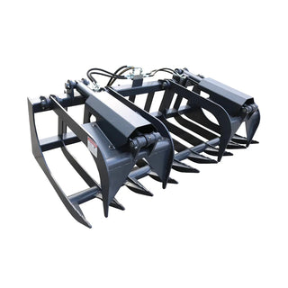 72'' Root Grapple Bucket Skid Steer Front End Loader Attachments Dweva