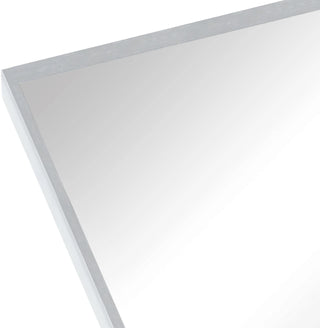 20x30 Inch Silver Metal Framed Arched Bathrrom Mirror for Wall.(W2203134107) Dweva