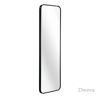 Black 47 x 14IN Door mirror.(W2203P182244) Dweva