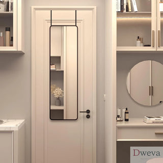 Black 47 x 14IN Door mirror.(W2203P182244) Dweva