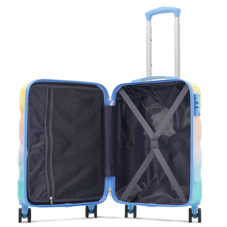 Luggage Set 3 Piece – Hardshell Suitcases with Spinner Wheels and TSA Lock, Lightweight Durable PC+ABS, Vibrant Glossy Expandable Design for Travel (20"/24"/28") Dweva