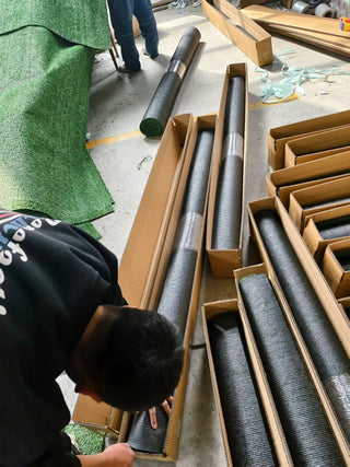 6ft x 10ft Premium Artificial Turf Mat with Drainage Holes. Thick Fake Grass with Rubber Backing, Ideal for Indoor/Outdoor Pet Areas, Garden, Lawn, Patio & Balcony Decor(Grass height 0.6 inches/1.5cm) Dweva