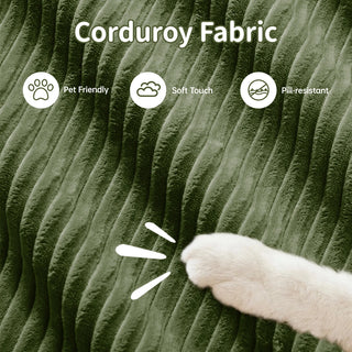 Cove Corduroy Modular Cloud Sectional Sofa Dweva